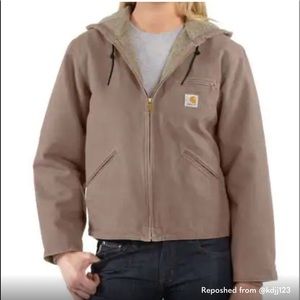 Womens grey carhartt jacket